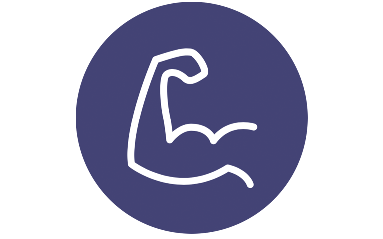 Build Muscle Icon