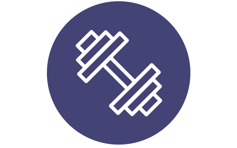 Dumbbell icon