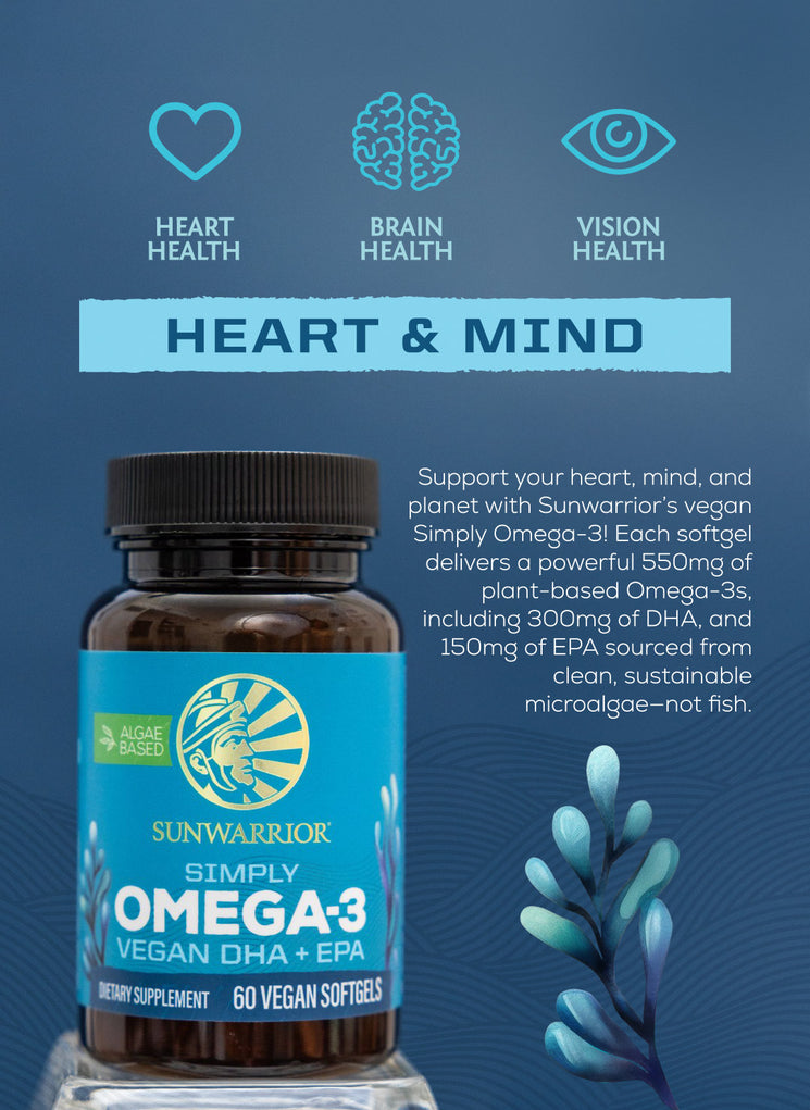 Simply Vegan Omega-3 - Life style banner image mobile