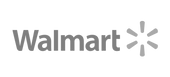 Walmart logo in gray on a transparent background