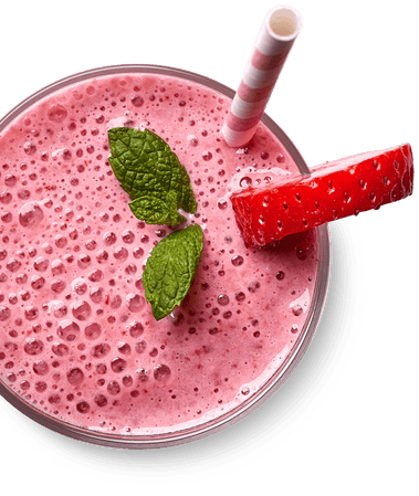 strawberry and mint Smoothie