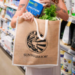 Jute Tote Bag Sunwarrior Gear Sunwarrior