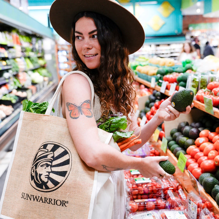 Jute Tote Bag Sunwarrior Gear Sunwarrior