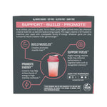 Sunwarrior Active Creatine Monohydrate packaging with text and graphics on a white background