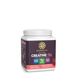 Sunwarrior Active Creatine for Her container with raspberry blueberry flavor and supplement details visible