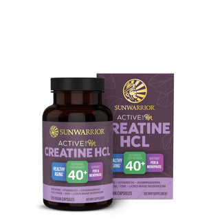 Active Creatine HCL Capsules For Her 40+ Vitamins & Supplements Sunwarrior 30 Servings