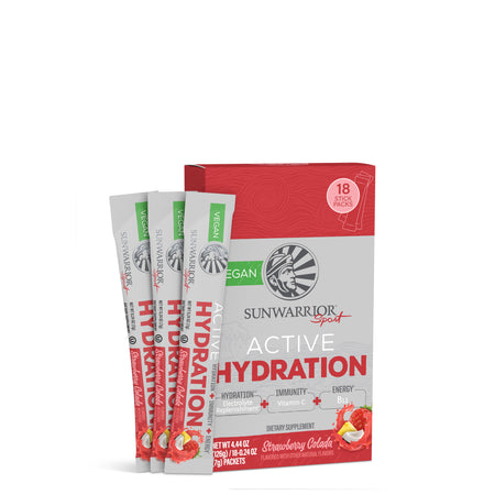 Active Hydration 18 Sticks - Strawberry Colada Vitamins & Supplements Sunwarrior 18 Sticks