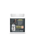Back of white container with active nutrition pre-workout label featuring athlete and plant-based nutrition text