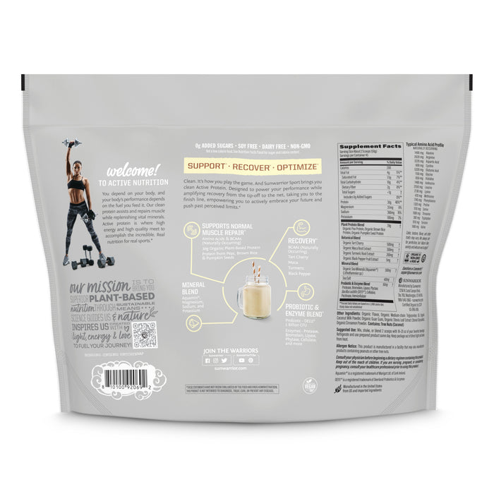 Active Protein 45 Servings BUNDLE Bundle Sunwarrior