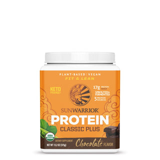 Classic Plus Protein Powder - Chocolate Plant-based Protein Sunwarrior