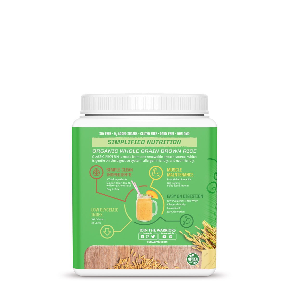 Classic Protein 375g Vanilla left