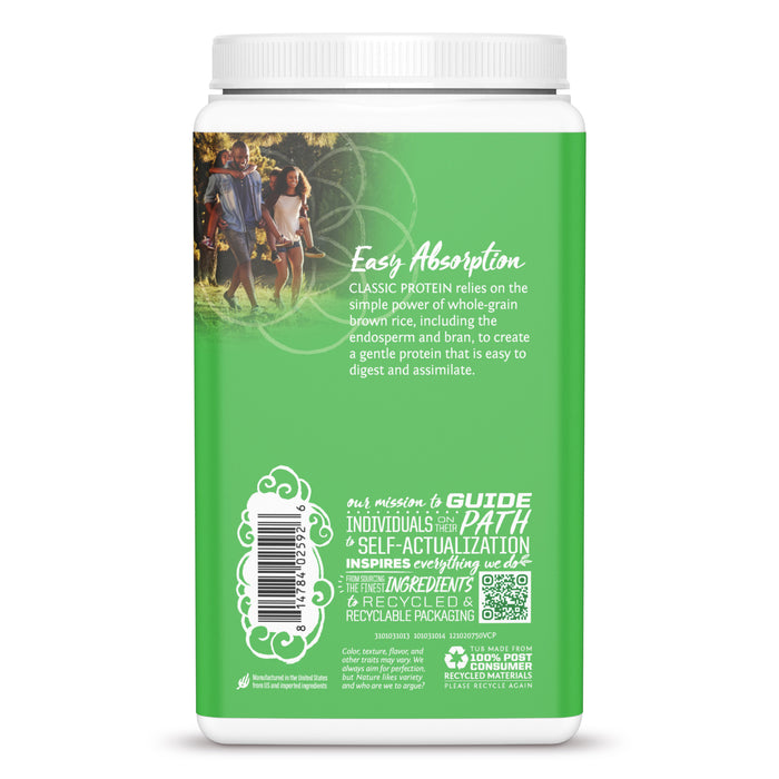 ClassicProtein 750g Vanilla back