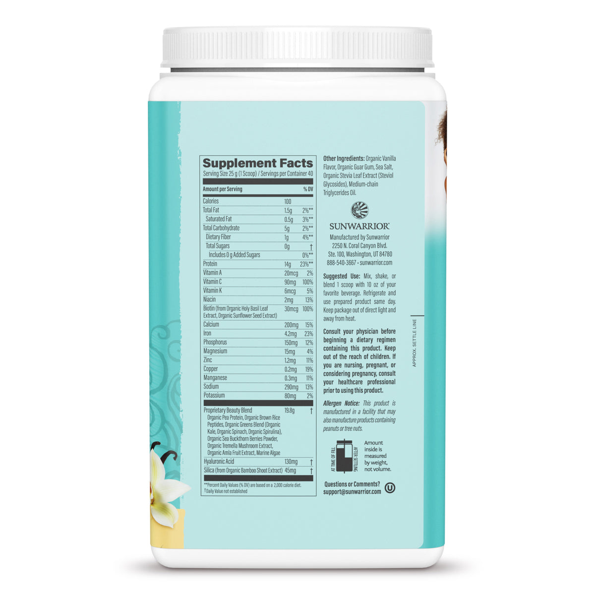 Collagen 1kg Vanilla Right