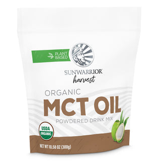 Organic MCT Oil Powder Superfood Supplements Sunwarrior 50 Servings