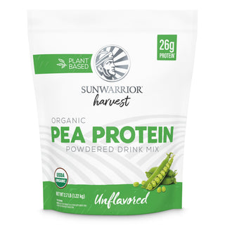 Organic Pea Protein Powder Unflavored Plant-based Protein Sunwarrior 35 Servings