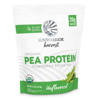 Organic Pea Protein Powder Unflavored Plant-based Protein Sunwarrior