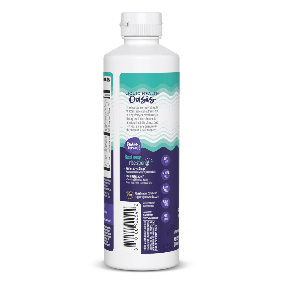 Liquid Dream PM Magnesium & Adaptogens Vitamins & Supplements Sunwarrior