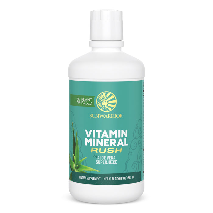 Vitamin Mineral Rush in Aloe Vera Superjuice Vitamins & Supplements Sunwarrior