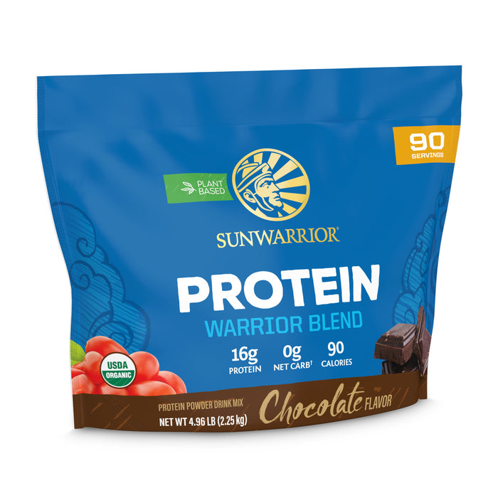 WarriorBlend 2250g Chocolate ThreeQuarter