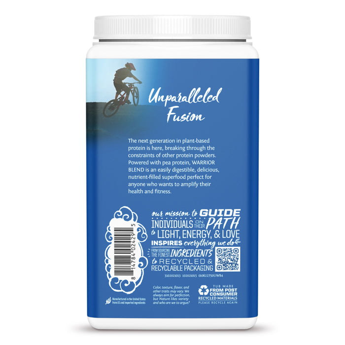 WarriorBlend 750g Unflavored Back