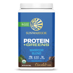 WarriorBlend Greens 750g Chocolate Front