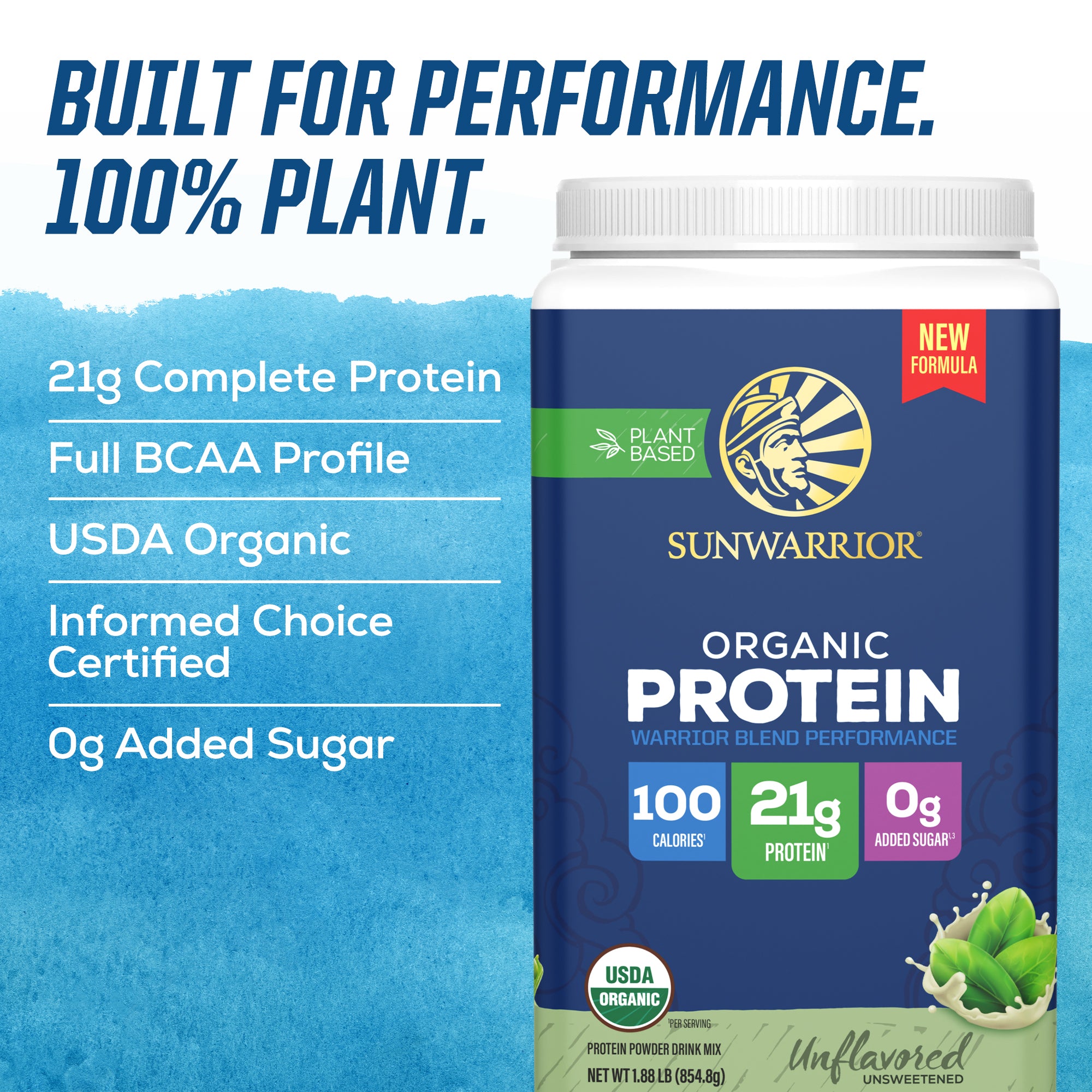 ORGANIC PLANT BASED PROTEIN POWDER Plant-based Protein Sunwarrior