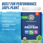ORGANIC PLANT BASED PROTEIN POWDER Plant-based Protein Sunwarrior