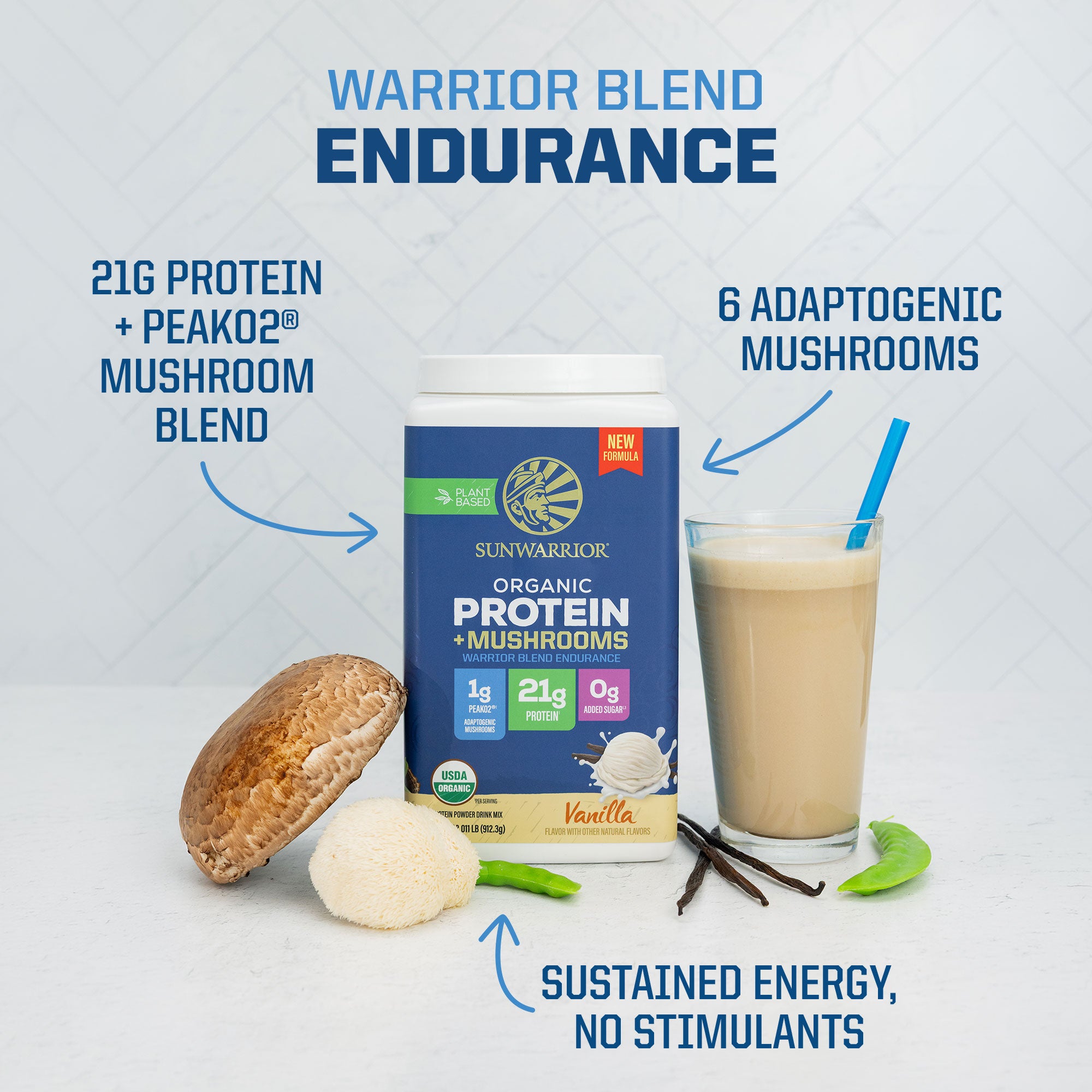 ORGANIC PLANT BASED PROTEIN POWDER Plant-based Protein Sunwarrior
