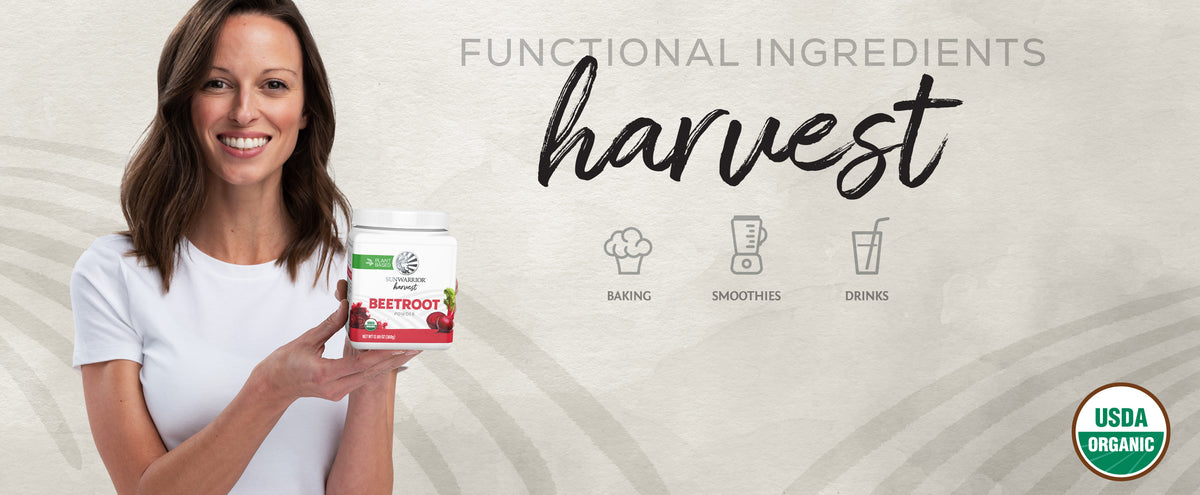Organic Beetroot Powder - Life style banner image desktop