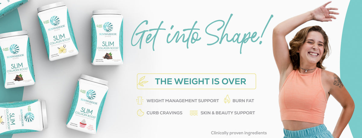 SLIM Collagen Boost - Vanilla - Life style banner image desktop