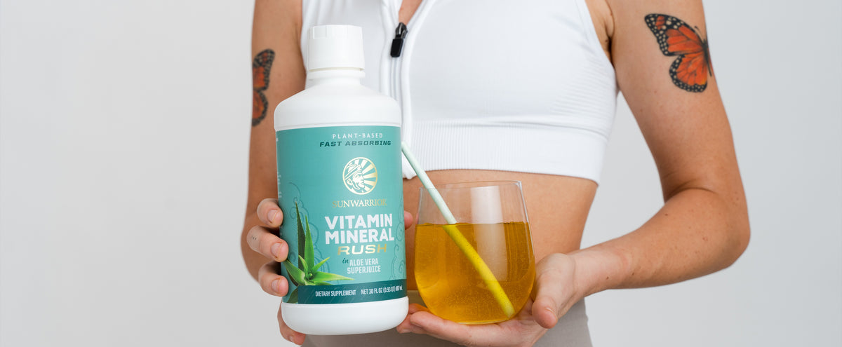 Vitamin Mineral Rush in Aloe Vera Superjuice - Life style banner image desktop