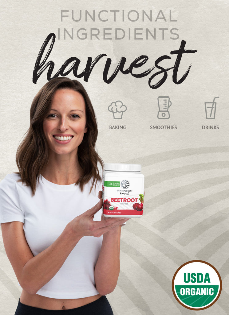 Organic Beetroot Powder - Life style banner image mobile