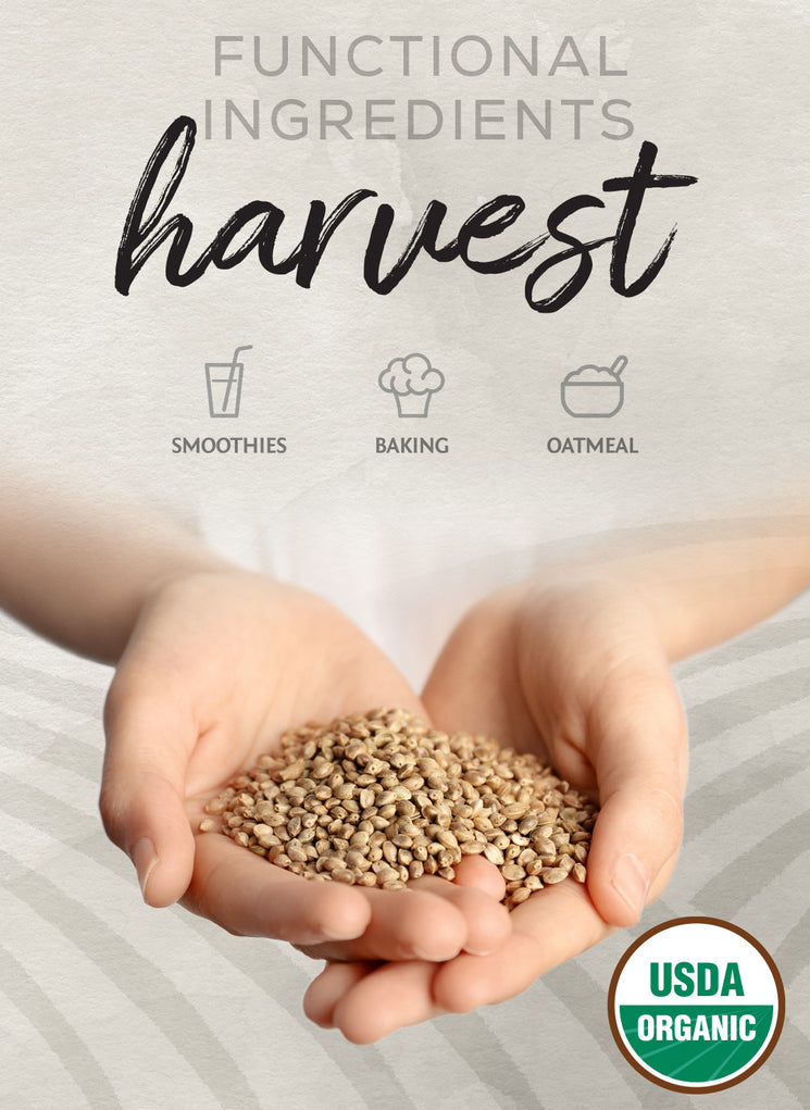 Organic Hemp Protein Powder - Life style banner image mobile