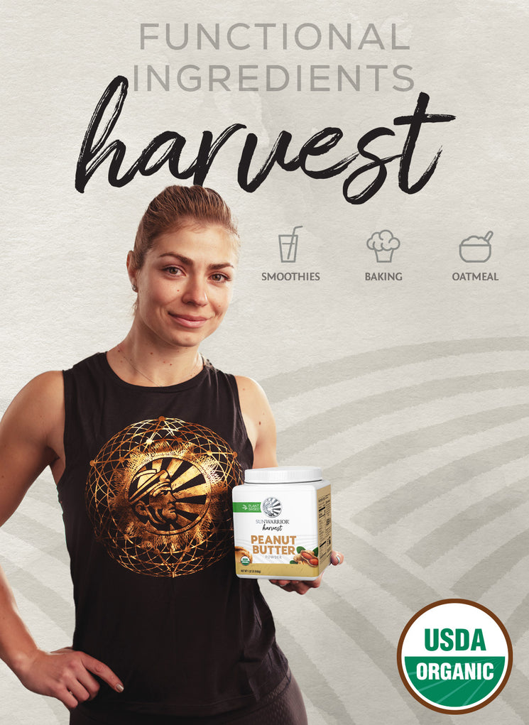 Organic Peanut Butter Powder - Life style banner image mobile