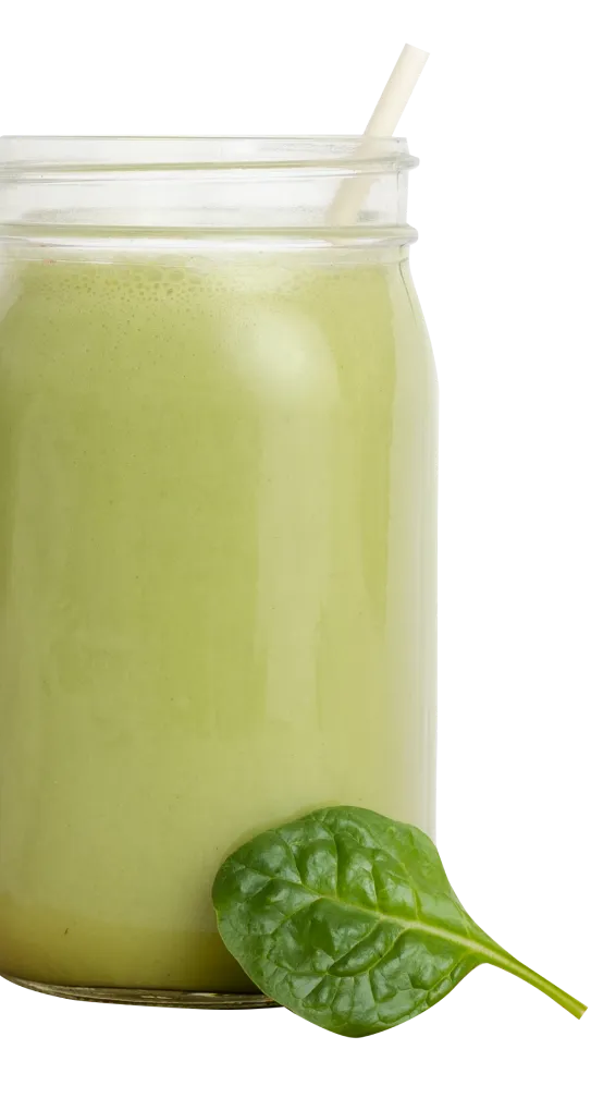 smoothie with spinach